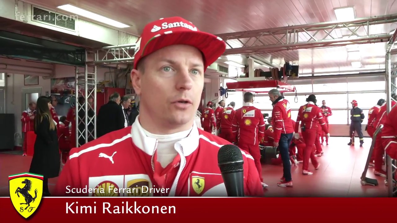 Kimi shares his view of the NEW SF70-H