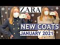 ZARA NEW COAT COLLECTION JANUARY 2021-TRY ON ZARA WINTER COATS NEW ARRIVALS + SALE 2021 ✨❄️