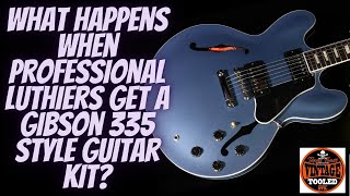 What Happens When Professional Luthiers Get A Gibson 335 Style Guitar Kit?