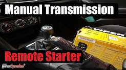 Manual Transmission Remote Starter Safety Precautions Explained  | AnthonyJ350 
