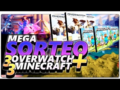 ¡SORTEO MUNDIAL! 3 KEYS DE OVERWATCH Y 3 MINECRAFT PREMIUM | NOS VEMOS EN ÉLITE VALENCIA