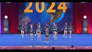 Cheer Extreme DMV Super 7 Finals at The Cheerleading Worlds 2024