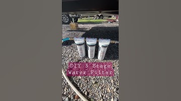 Our DIY 3 Stage Water Filter for LESS than $200! #rvlife #rvliving #fulltimerv #rv