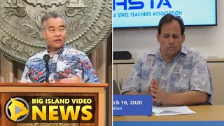 Hawaii State Teachers Association Files Complaint (Mar. 17, 2020)