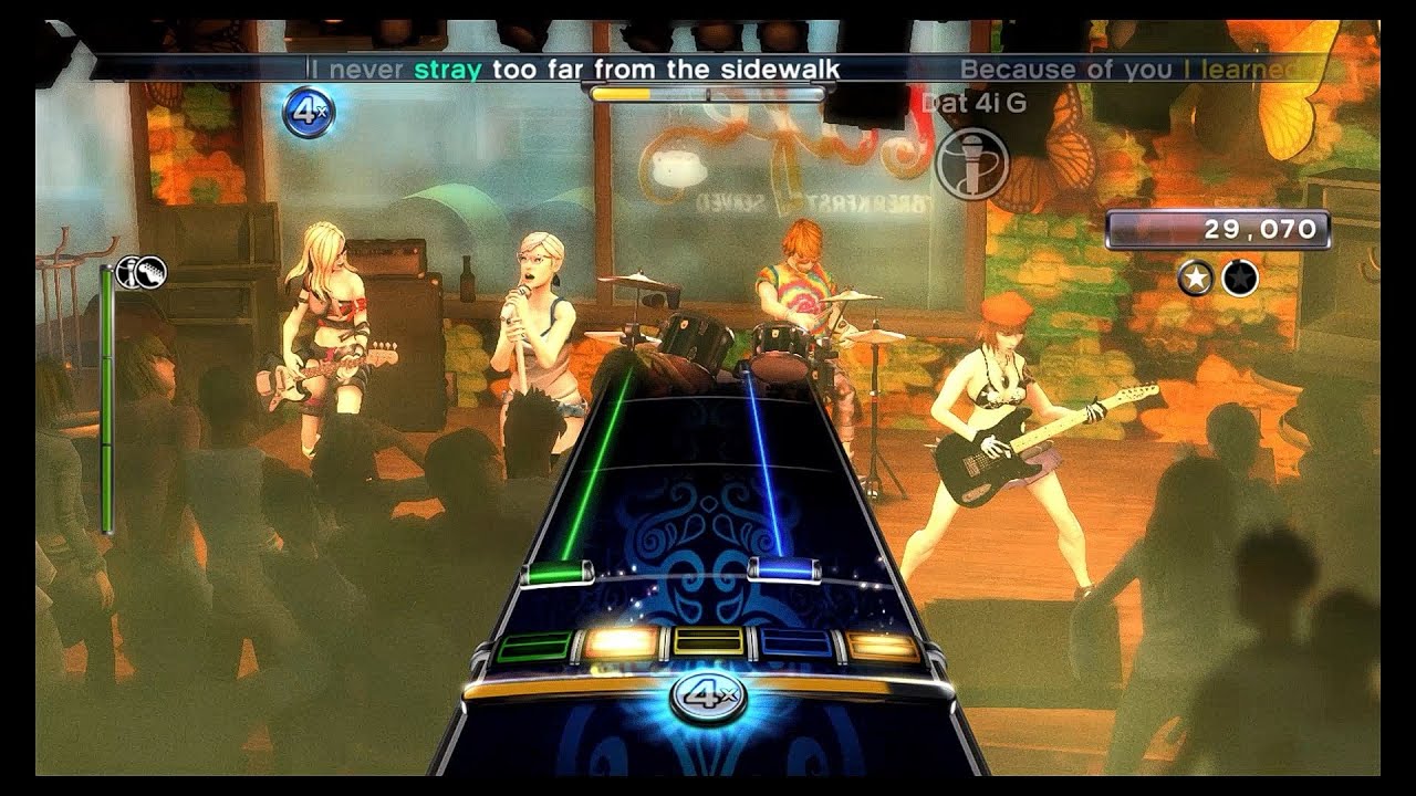 Because Of You (Feat Kelly Clarkson) - Reba McEntire Co Op FC (Custom) Rock Band 3 Xbox 360 HD