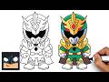 How to Draw Lord Drakkon | Power Rangers