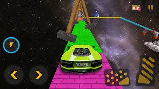 Ramp Car Stunts Racing: Impossible Tracks 3D - Levels 18 19 - Android Gameplay screenshot 4