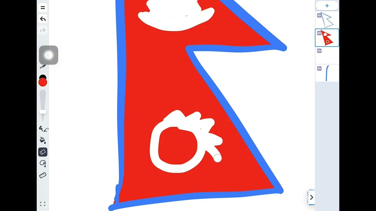Drawing nepal flag! Request by:@cherrizzacruz1433 