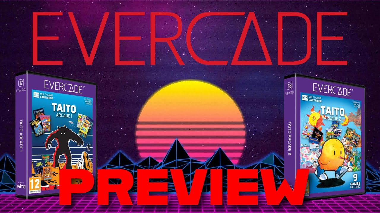 Evercade Taito Arcade 1 & 2 - All Games Covered - YouTube