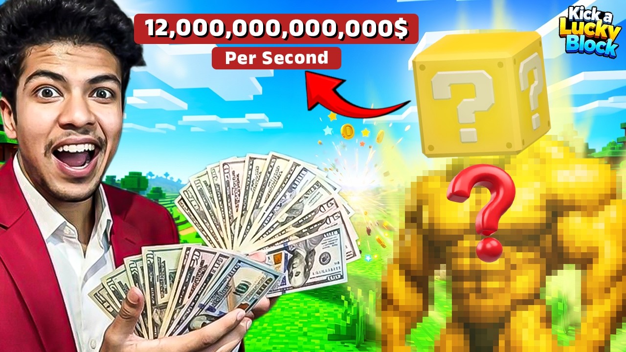 I BECAME AMBANI OF ROBLOX 💸 || Kick a Lucky Blox
