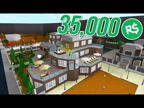 SPENDING 35,000 ROBUX on MY MILLION DOLLAR MANSION!! (Roblox Bloxburg Mansion #2) - SPENDING 35,000 ROBUX on MY MILLION DOLLAR MANSION!! (Roblox Bloxburg Mansion #2)