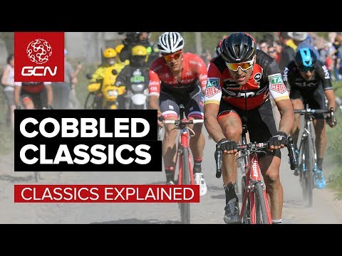 Video: De onlogische namen van de Cobbled Classics van de wielersport