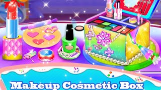 Makeup Kit Cakes - Cosmetic Box Cake Cooking‏‏ #1😍 MOBILE GAMES 🐞 SWEET GIRLS GAMES 👼 screenshot 2