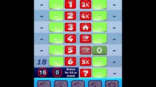 Jugando al Yatzy en   Dice world screenshot 5