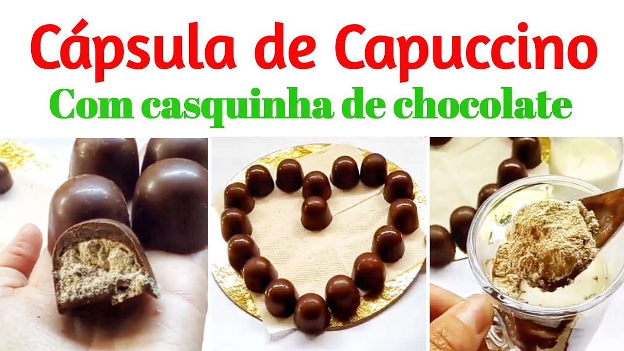 CÁPSULAS DE CAPUCCINO CASEIRO•  FAÇA E VENDA•  Madame Arica. #façaevenda