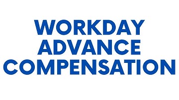 Workday Advance Compensation Grades training | workday advance compensation tutorial|