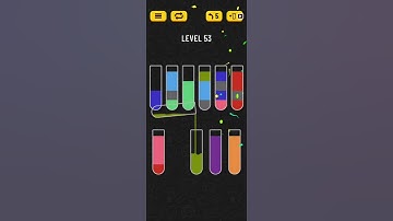 !NEW! Water Sort Puzzle Level 53 Walkthrough Solution Android/iOS