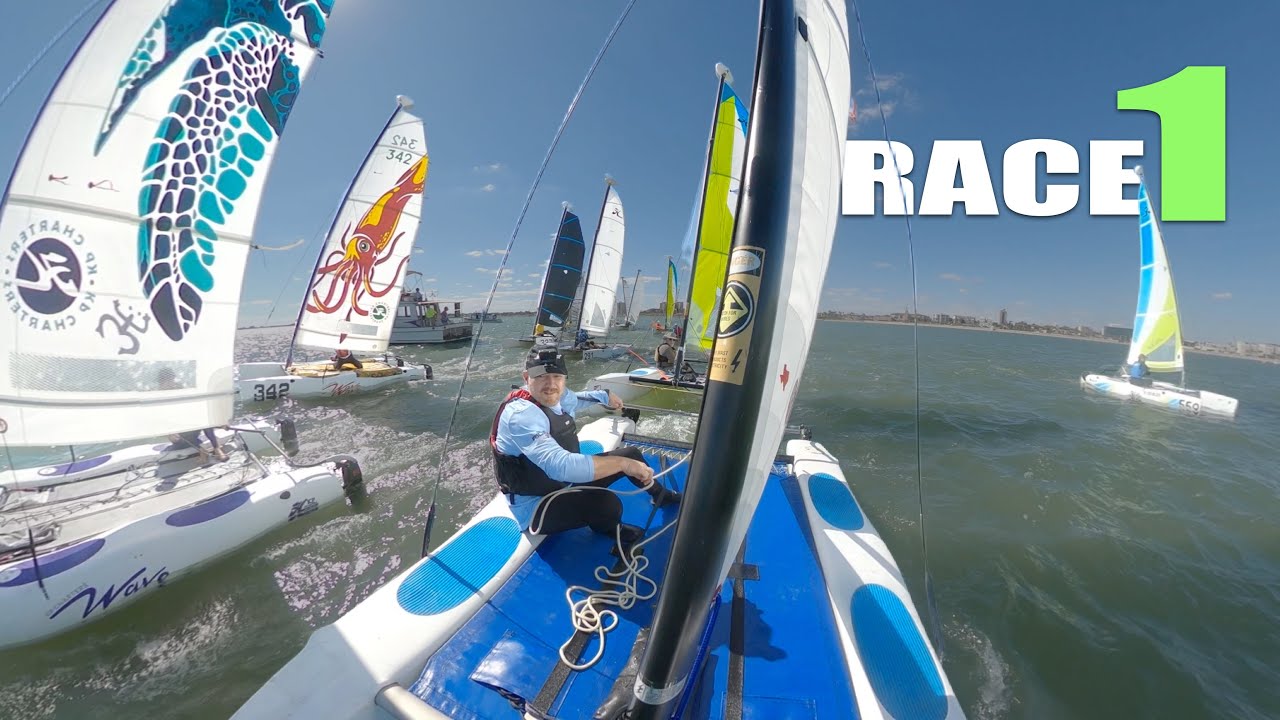 U.S. Multihull Championships 2025 Hobie Alter Cup, Day 1 Racing – Formula Wave Class