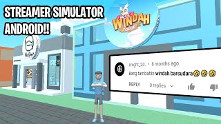 bikin toko" youtuber terkenal buat Streamer Life Simulator ANDROID gw! - bareng @NicDev screenshot 1
