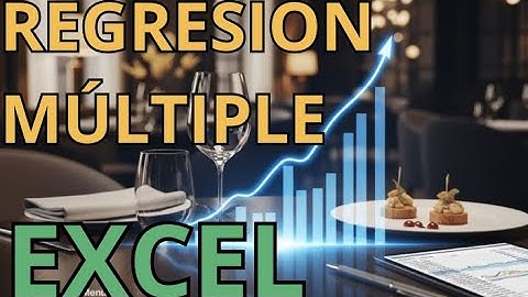 Análisis de Regresión Múltiple en Excel | Pronósticos para Proyectos
