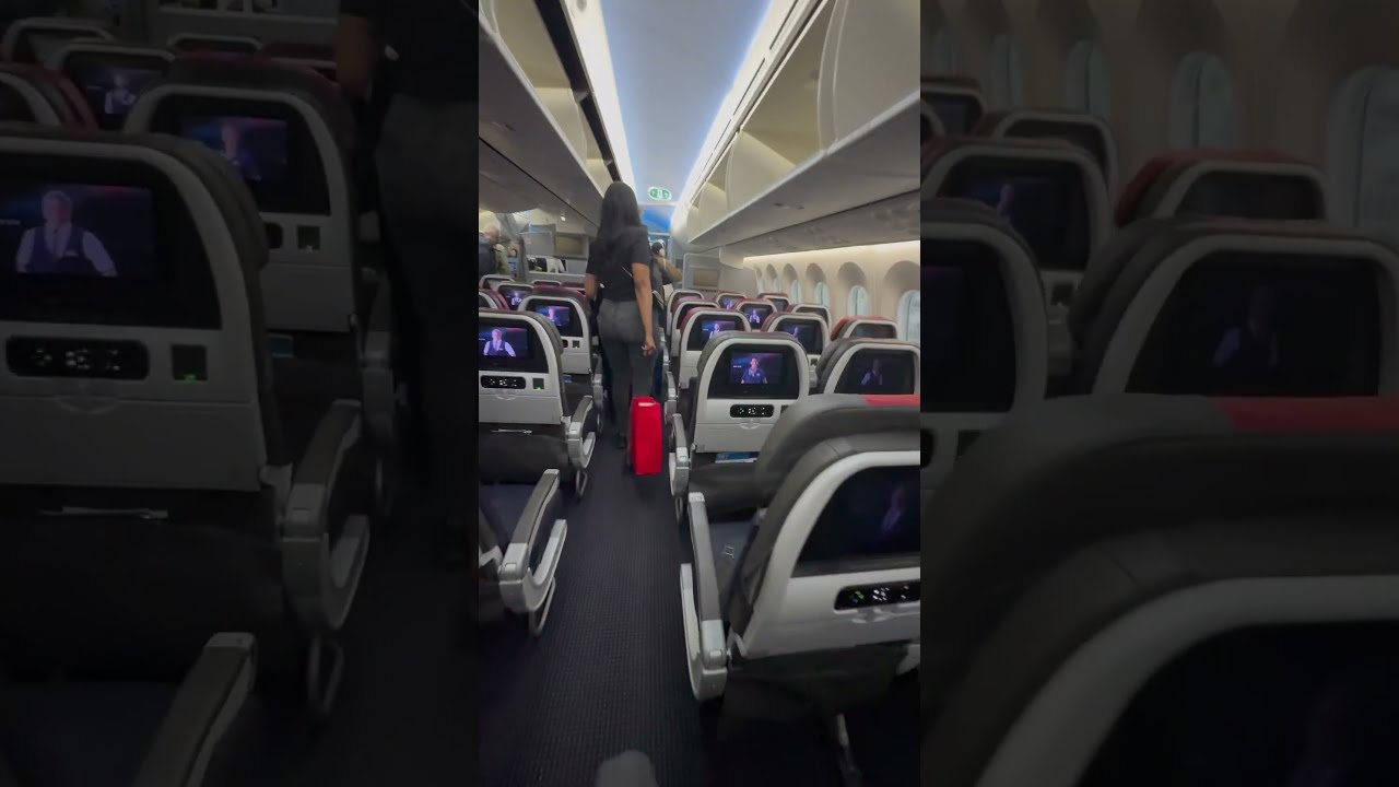 American Airlines Economy Class 787 9