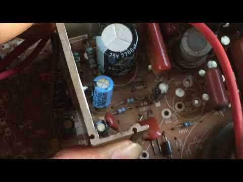 Video Sửa tivi bị co màn hình- tivi LG CRT - youtube