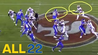 How Rams Utilize Unique Concepts on Both Sides of Ball | All 22 screenshot 3