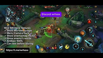 Map H.A.C.K Lol Wild Rift for ios/android antiban safe 100%