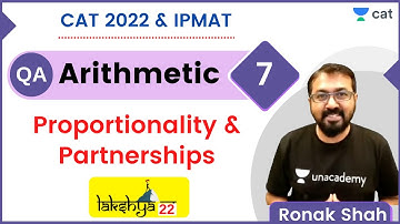 🎯 Lakshya Batch 2022 | Quant | Arithmetic - 8 | Averages | CAT 2022 | Ronak