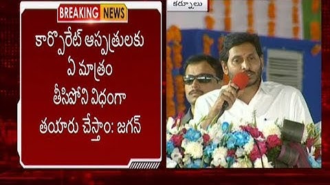 CM YS Jagan Full Speech At YSR Kanti Velugu Scheme 3 Phase in Kurnool | NTV