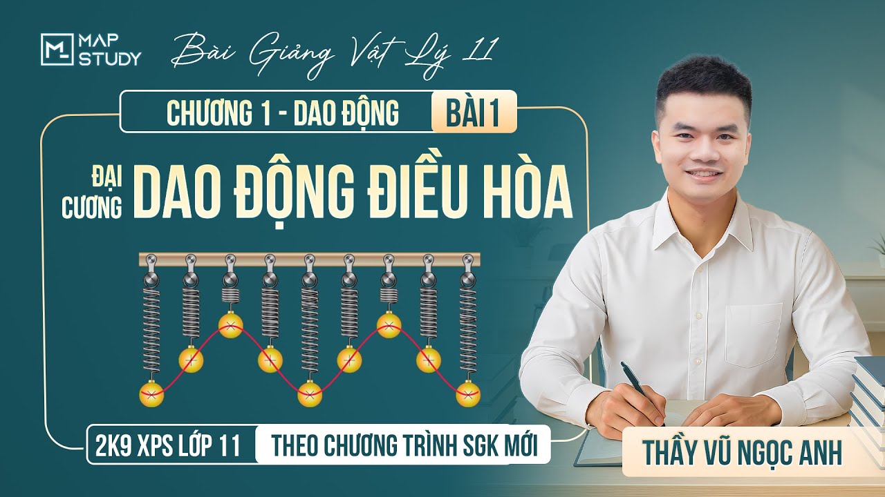 [Vật Lí 11 - 2K9 XPS Lớp 11] Đại Cương Về Dao Động Điều Hòa (HAY NHẤT) | Thầy VNA