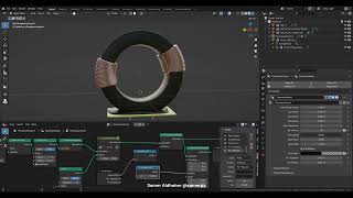 Procedural Toroid Inductor - demo