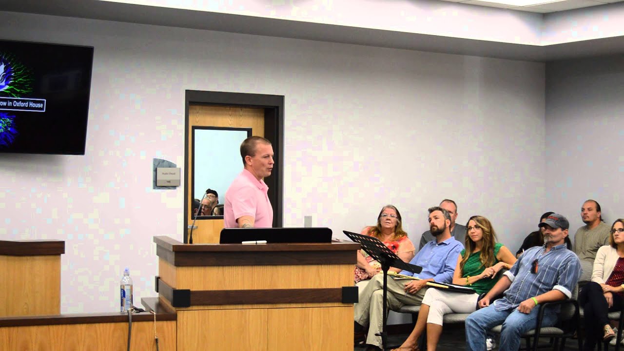 Oxford House Presentation To City Of Hutchinson YouTube