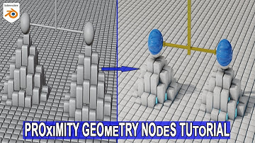 How to Make Satisfying Animation With Proximity Geometry Nodes in Blender - Blender Tutorial