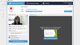 Recording Live Lectures In Panopto