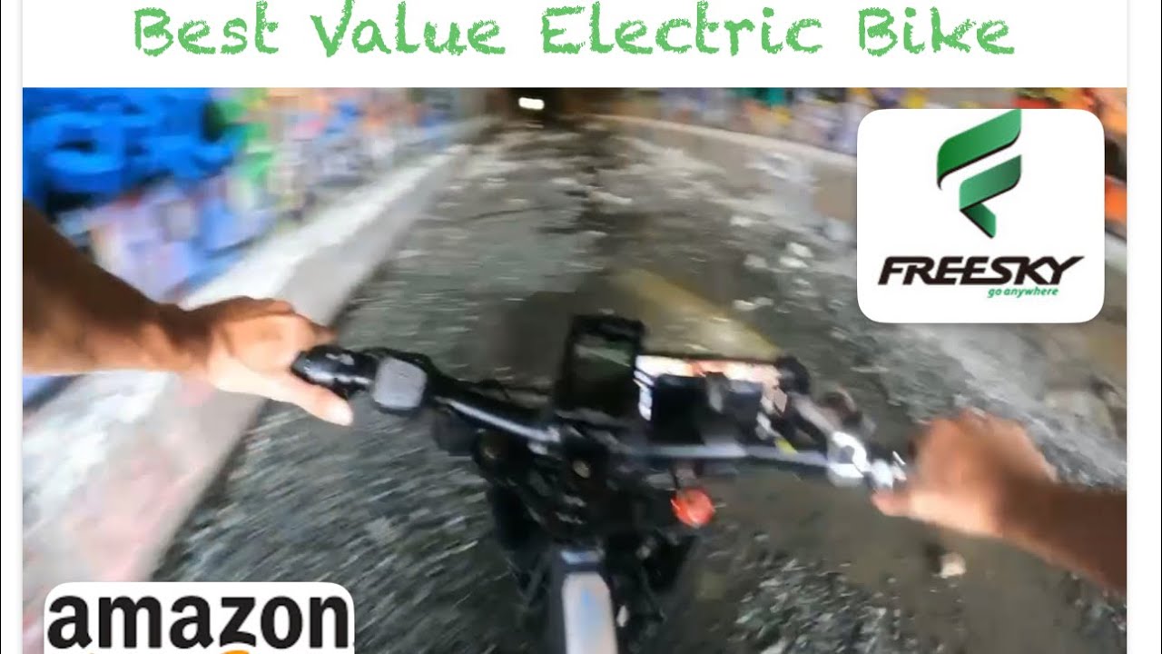 Top Value ebike on crazy trail, 1000 watt Fat Tire FreeSky Swift Horse