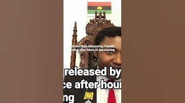 Simon Ekpa released by Finnish police.