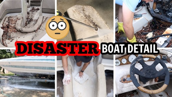 How to Remove Mildew Stains From Vinyl Boat Seats