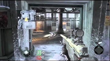 Black Ops Combat Training Mode Acog Quickscoping Gameplay