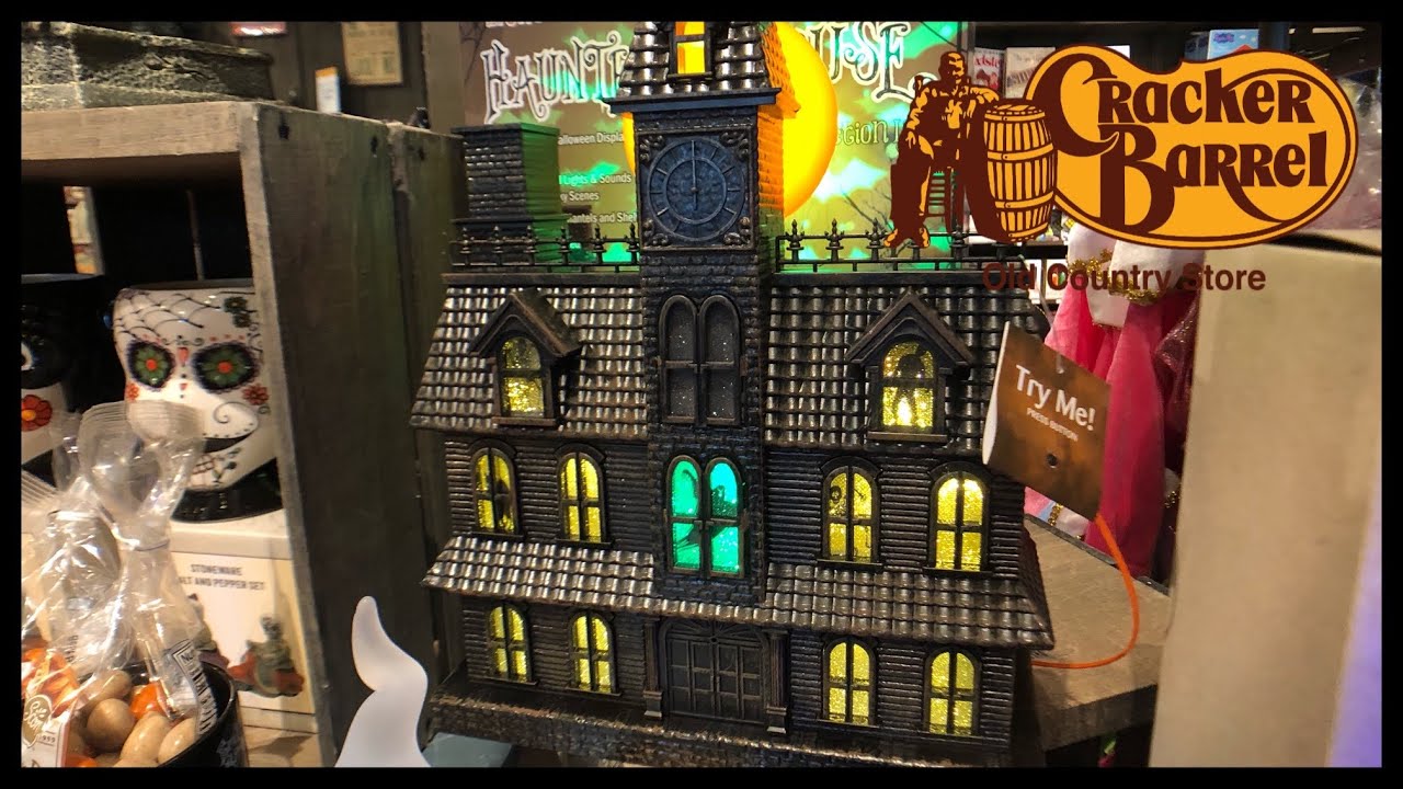 HALLOWEEN at CRACKER BARREL 2021 Decorations & MORE... YouTube