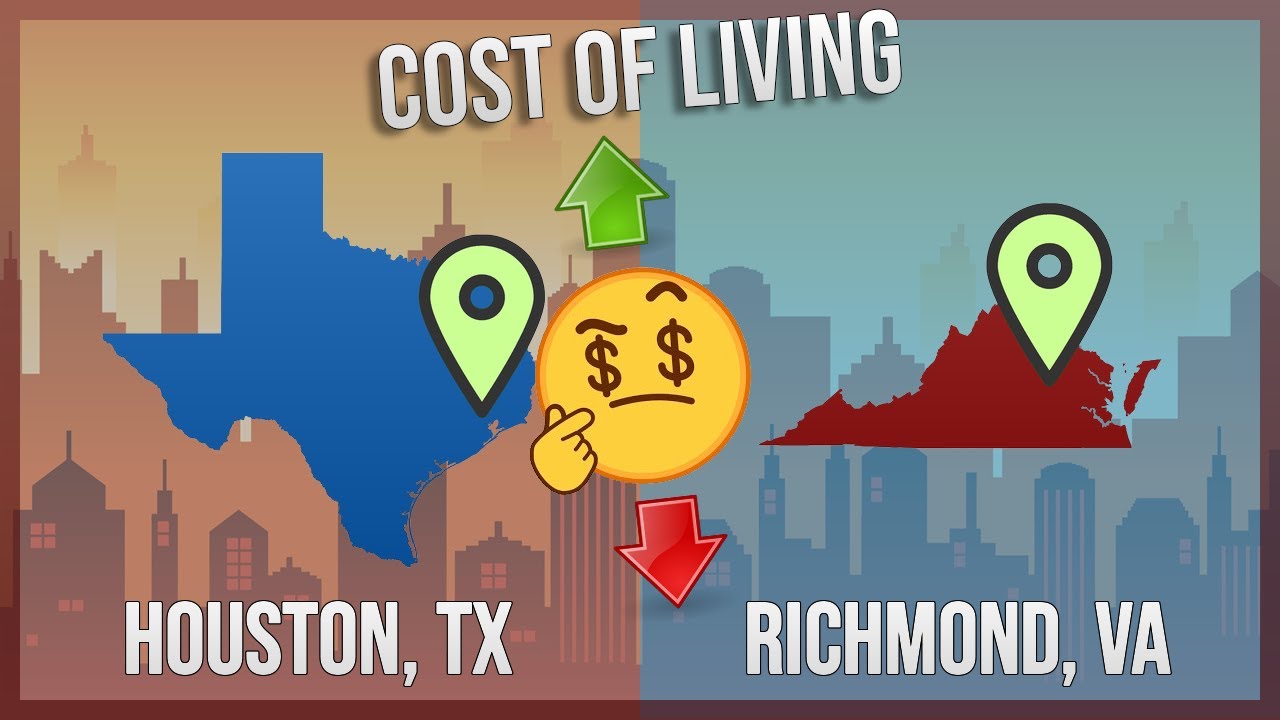 Houston, TX vs Richmond, VA Cost of Living/Travel Price 2025 Comparison ...