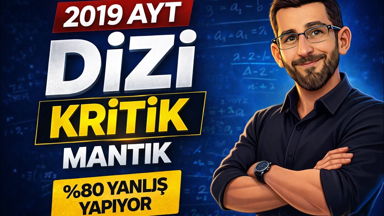 2019 AYT Dizi Sorusu | ÖSYM’nin Sevdiği Kritik Mantık (AYT 2026)