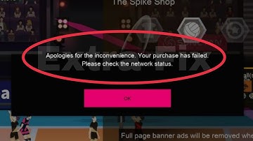 The Spike Volleyball Story Check the network status problem solve