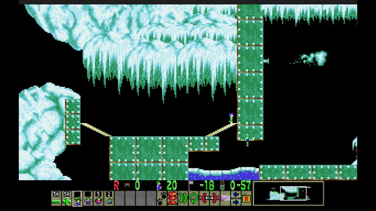Lemmings World Tour Old Formats NL (Noisemaker 8) - Glide and joy