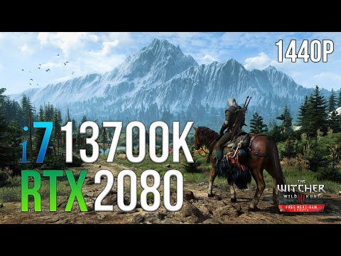 i7 13700K + RTX 2080 - 9 Games tested on ULTRA (1440P)