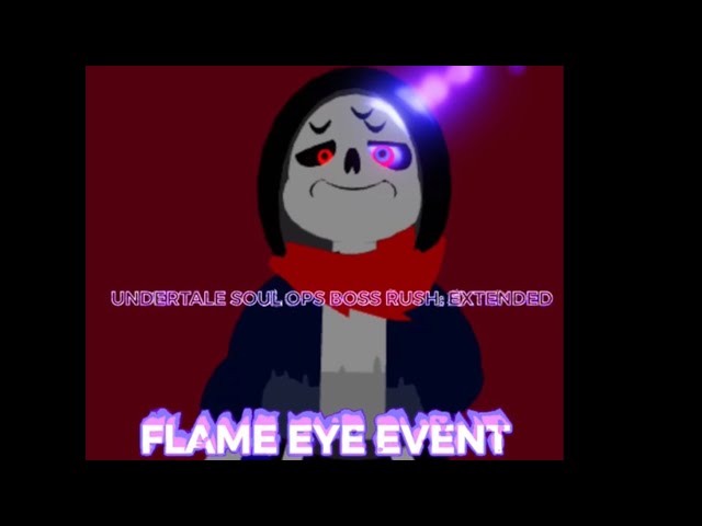 Owner Event] Hyper Dust Sans Lv.21 (Flame Eye) [Showcase