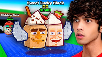 Starting Over With SWEET LUCKY BLOCKS in Steal a Brainrot!