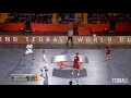 TEQBALL - Incredible rally during the 2nd Teqball World Cup!