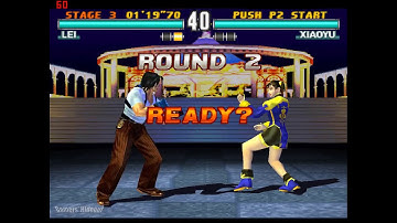 Tekken 3 (PS1) Gameplay - Lei Wulong