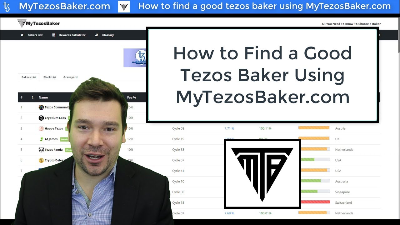 How to find a good Tezos Baker using MyTezosBaker.com